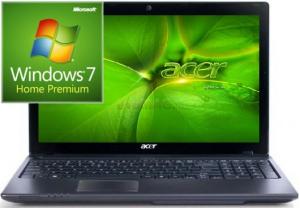 Acer - Promotie Laptop Aspire 5750G-2434G64Mikk (Intel Core i5-2430M, 15.6", 8GB (4+4 cadou), 640GB, nVidia GT 540M@2GB, Win7 HP 64) + CADOU