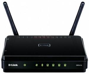 D-Link -     Router Wireless DIR-615, Wireless N, 300 mbps, 2 antene detasabile, WPA, WEP, PPPoE, Control parental