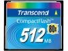 Transcend - card compactflash 512mb