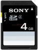 Sony - card sdhc 4gb (class
