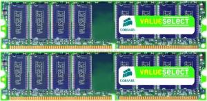 Corsair - Memorii Corsair Value Select DDR2, 2x1GB, 667MHz
