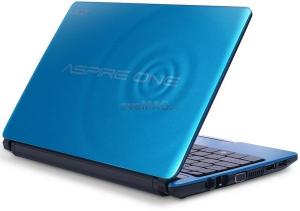 Acer - Cel mai mic pret! Laptop Aspire One D270-26Cbb (Intel Atom N2600, 10.1", 2GB, 320GB, Intel GMA 3600, HDMI, Linpus, Albastru)