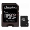 Kingston - card microsd 4gb + adaptor