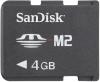 Sandisk - promotie card memory stick micro m2 4gb