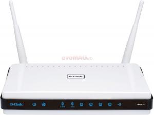 D-Link -  Router Wireless DIR-825 300 Mbps, Gigabit, Dualband, 1 x USB 2.0, Antene detasabile