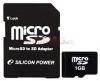 Silicon power - card microsd 1gb + adaptor