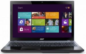 Acer - Promotie  Laptop Aspire V3-571G-736b8G75Makk (Intel Core i7-3630QM, 15.6", 8GB, 750GB, nVidia GeForce GT 640M@2GB, USB 3.0, HDMI, Windows 8 64-bit, Negru) + CADOU
