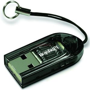 Kingston - Cititor de carduri USB microSD, Negru