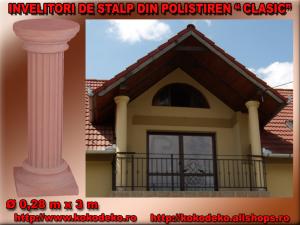 Invelitor de stalp din polistiren CLASIC 3m - SC PEGEIMPEX SRL