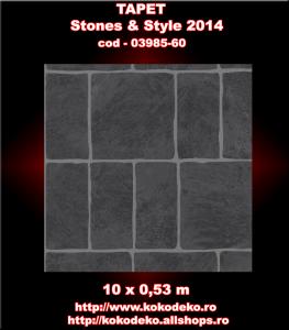 Tapet baie si bucatarii Stones &amp; Style cod 03985-60