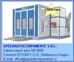 CABINE DE VOPSIT,ELEVATOARE,STATII AC,APARATE DE SUDURA - SC SPEED AUTO  ECHIPAMENTE SRL