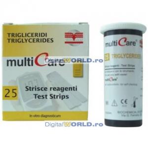 Teste trigliceride (cutie 25 buc.) pentru aparat Multicare-In