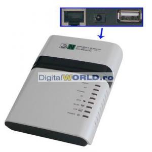 Router 3G Wireless WiFi miniatura, suporta modem USB cu  de la VODAFONE, ORANGE, ROMTELECOM, RCS / RDS