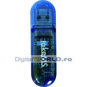 Pen Drive (Flash Disk)  takeMS, 16GB Colorline, albastru