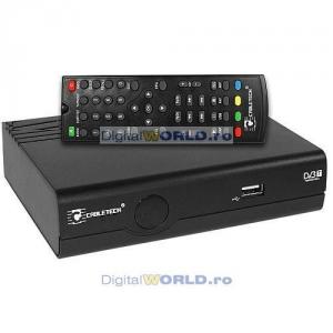 Media Player cu intrare USB si Tuner TV DVB-T/T2 HDMI, Full HD H.264-MPEG4 1920x1080, gama PREMIUM