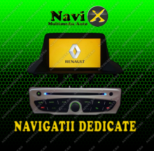 GPS RENAULT MEGANE 3 Navigatie DVD / TV / CarKit Bluetooth