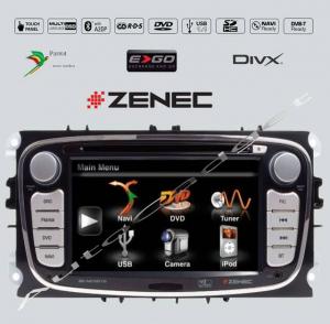 GPS Navigatie Ford Zenec ZE-NC3810 DVD / Bluetooth Parrot, 462 - SC  HELLERAU HEIST