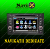 Navigatie audi a 4 navi-x gps - dvd - carkit bt - usb / sd