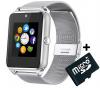 Ceas smartwatch cu telefon iuni z60, curea metalica, touchscreen,