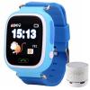 Ceas smartwatch cu gps copii iuni kid100, touchscreen, bt,