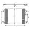 Condensator  climatizare daewoo kalos  klas
