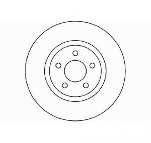 Disc frana CHRYSLER PT CRUISER  PT  PRODUCATOR TEXTAR 92108500