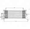 Condensator  climatizare FIAT PUNTO  176  PRODUCATOR NRF 35255
