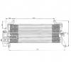 Condensator  climatizare FIAT PUNTO  176  PRODUCATOR NRF 35252