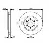 Disc frana SSANGYONG REXTON  GAB  PRODUCATOR BOSCH 0 986 479 416