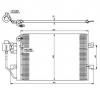 Condensator  climatizare mercedes benz a class  w168  producator nrf