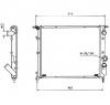 Radiator  racire motor renault 19    b c53