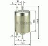 Filtru combustibil mercedes benz s class  w220  producator bosch 0 450