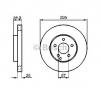 Disc frana MERCEDES BENZ E CLASS T Model  S211  PRODUCATOR BOSCH 0 986 479 039