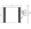 Condensator  climatizare bmw 5  e39  producator nrf 35585