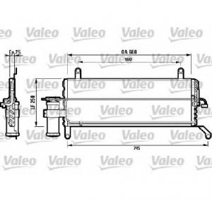 Condensator  climatizare FIAT PUNTO  176  PRODUCATOR VALEO 816966