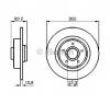 Disc frana renault vel satis  bj0  producator bosch 0 986 478 971