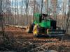 Tractor forestier cu troliu john deere 640h
