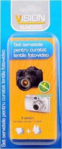 Servetele pentru curatarea si intretinerea lentilelor foto/video