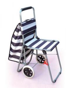 Carut Troller pentru piata, cu scaun, CJC, 9198 - SC PHOENIX ECOM SRL