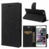 Huse - iphone Husa Flip Cu Stand iPhone 6 Plus Mercury Fancy Diary Neagra