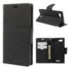 Huse Husa Flip Cu Stand Sony D2243 Mercury Fancy Diary Neagra