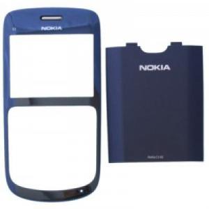 Carcase carcasa nokia c3 albastra