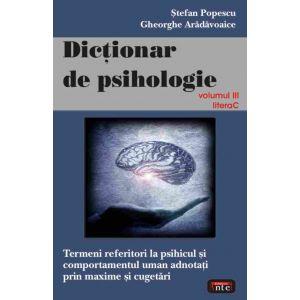 Dictionar de psihologie vol. 3