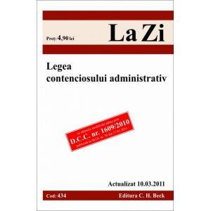 Legea contenciosului administrativ (actualizat la 10.03.2011)