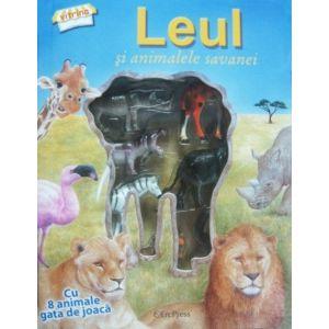 Leul si animalele savanei