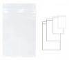 Pungi plastic cu fermoar pentru sigilare, 230 x 320 mm, 100 buc-set, KANGARO - transparente