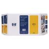 VALUE PACK YELLOW NR.80 C4893A ORIGINAL HP DESIGNJET 1050