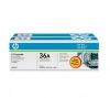 Dual pack cartus toner cb436ad 2x2k original hp