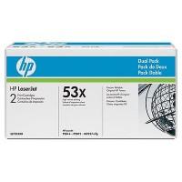 DUAL PACK TONER Q7553XD ORIGINAL HP LASERJET P2015