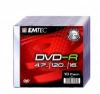DVD-R 4.7GB Slimcase, 16x, EMTEC